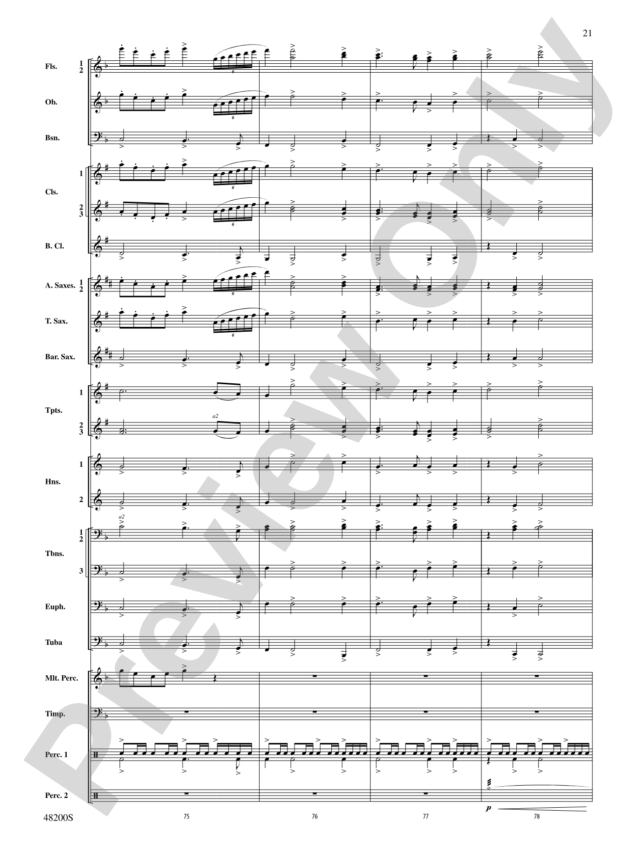 Angels of Joy!: Concert Band Conductor Score & Parts