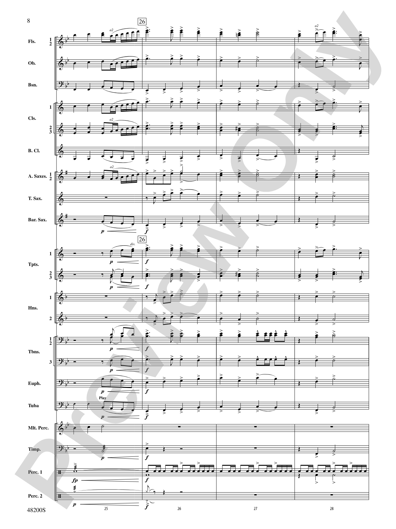 Angels of Joy!: Concert Band Conductor Score & Parts