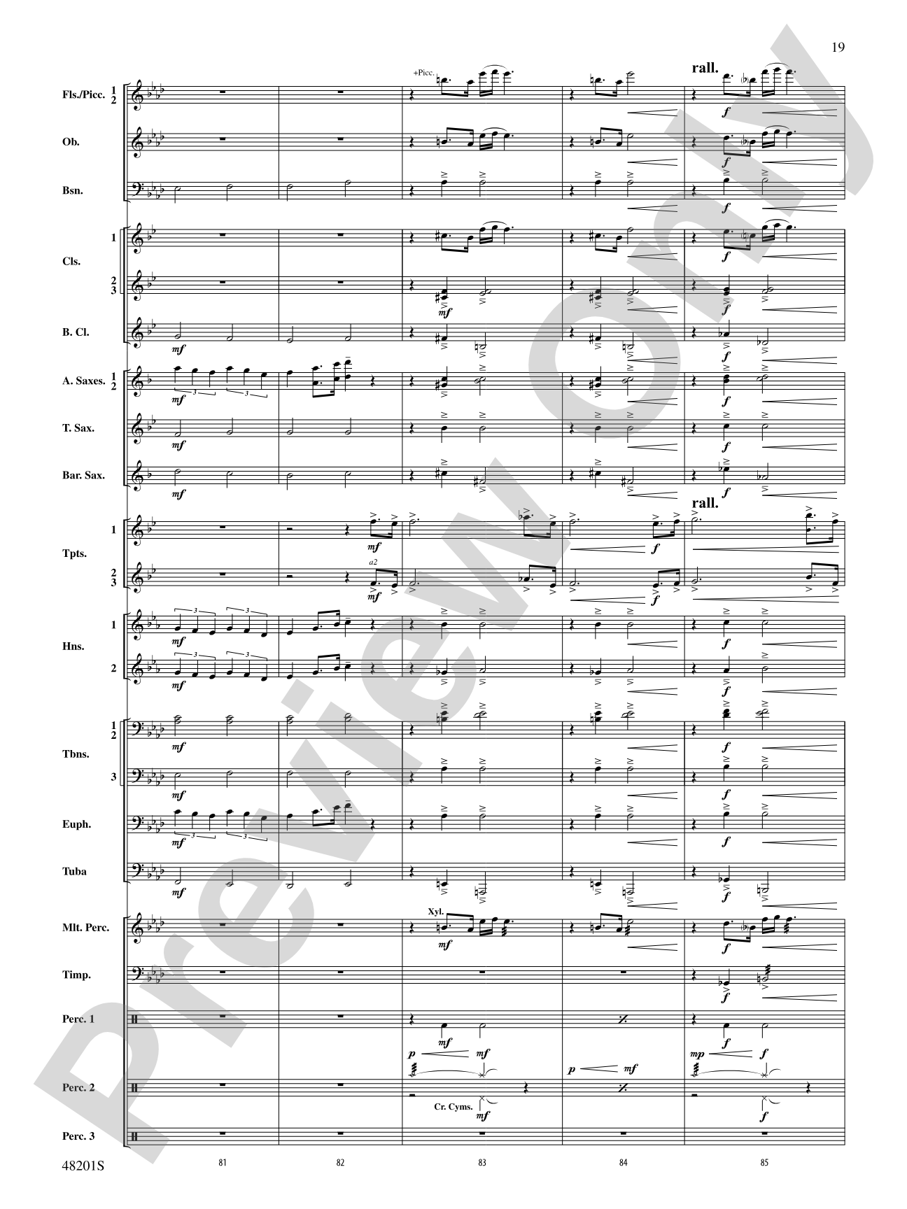 Steel Valley Transformation: Concert Band Conductor Score & Parts