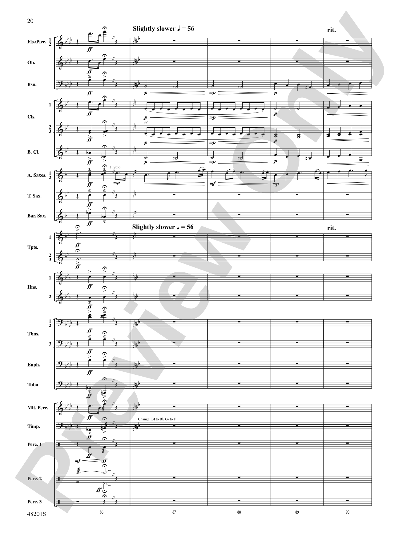Steel Valley Transformation: Concert Band Conductor Score & Parts