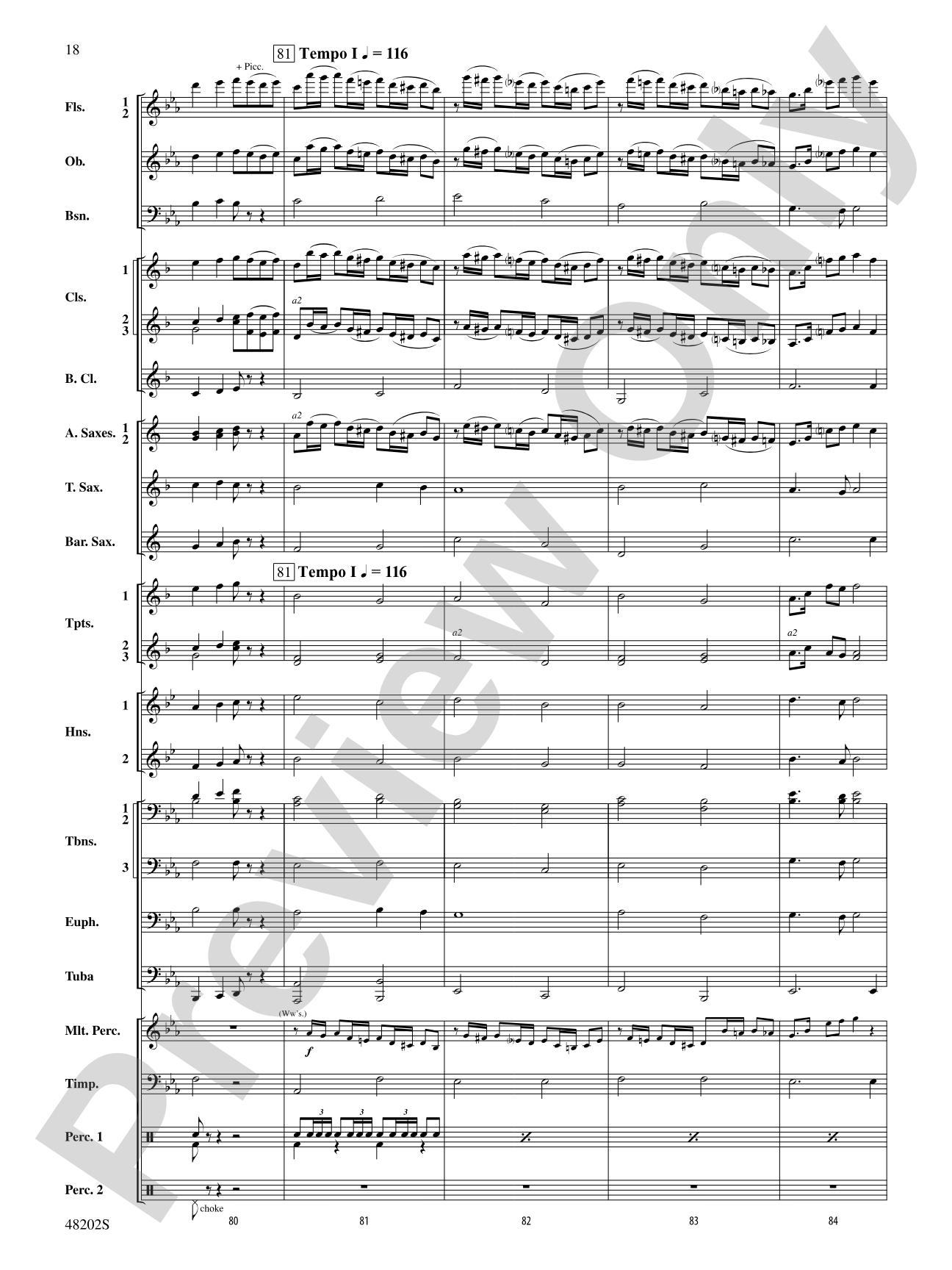The 552nd: Concert Band Conductor Score & Parts