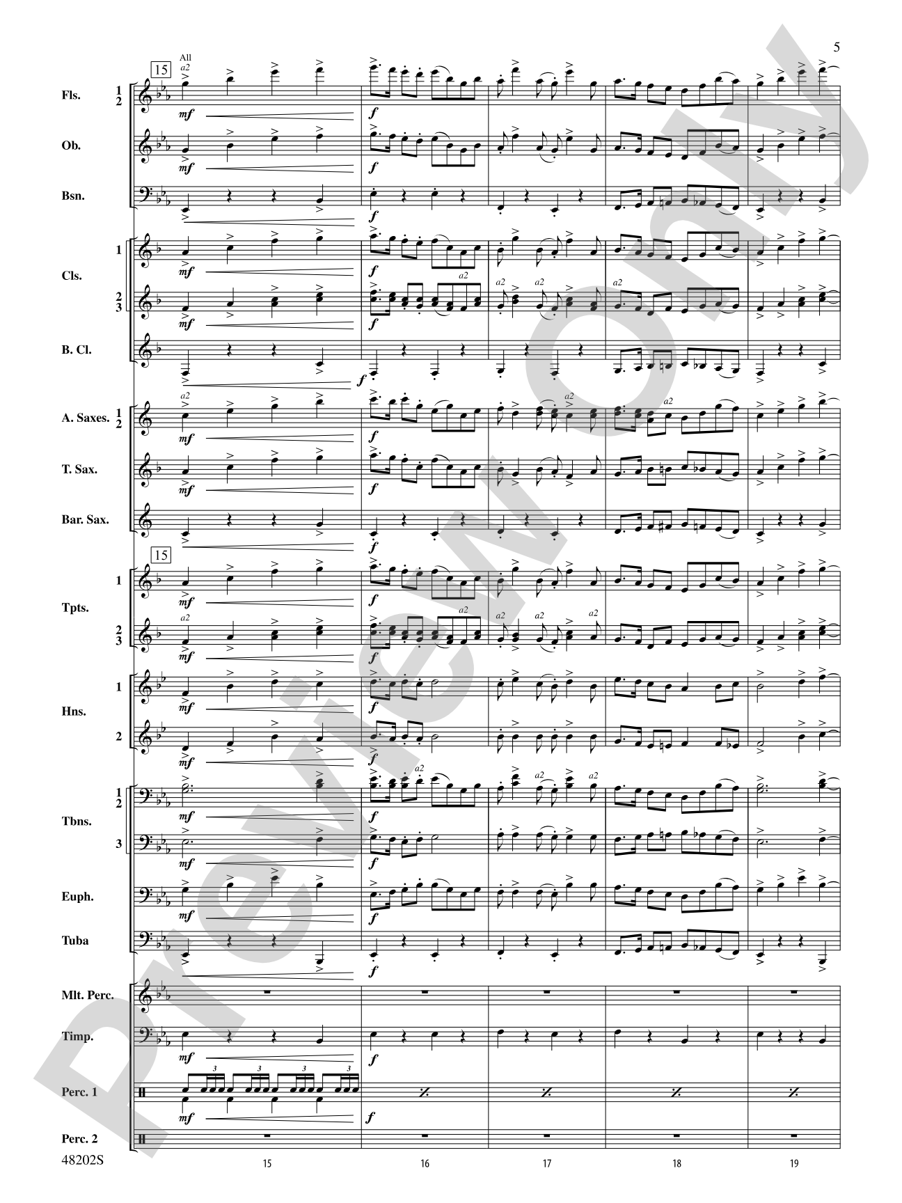 The 552nd: Concert Band Conductor Score & Parts