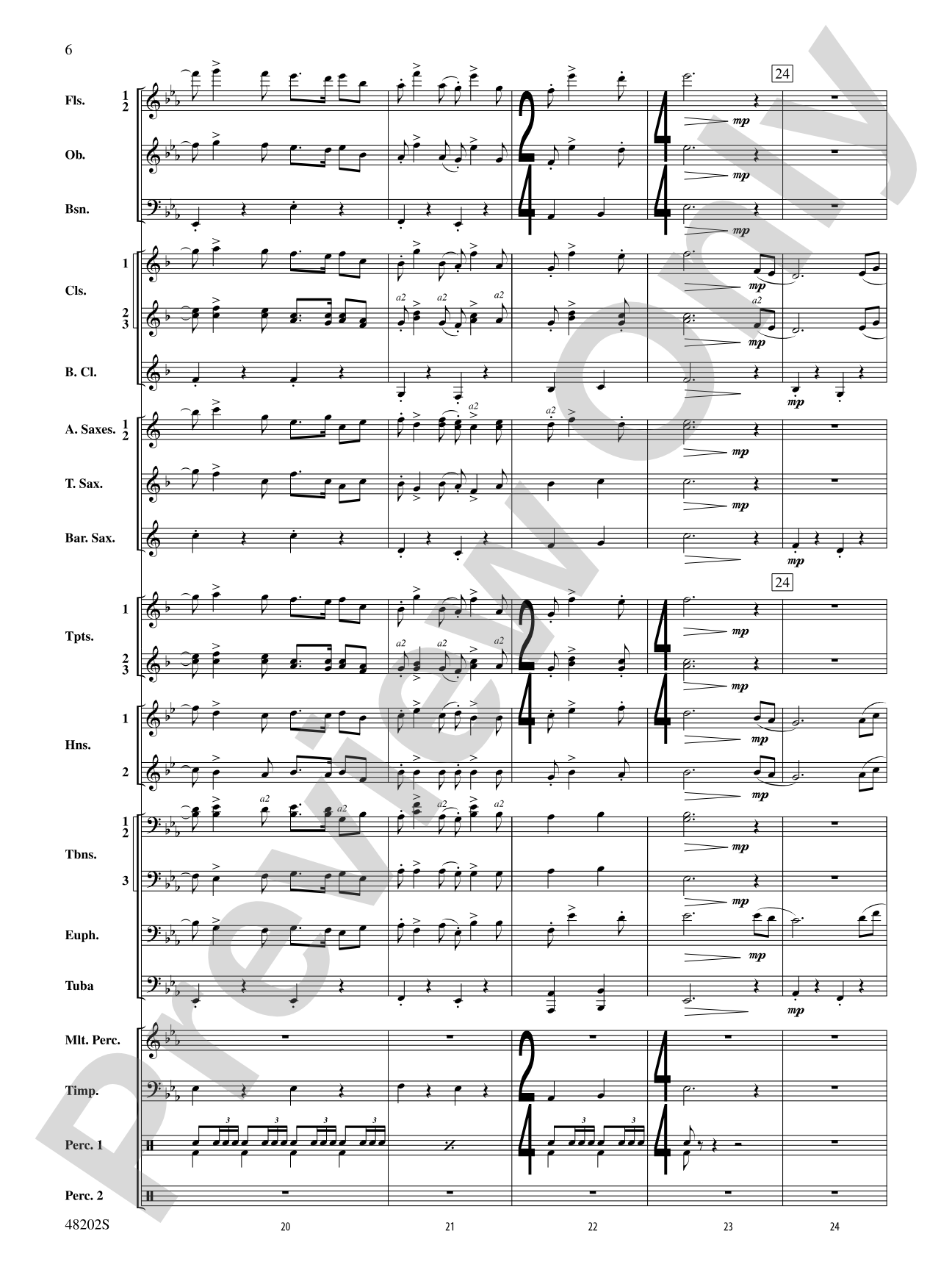 The 552nd: Concert Band Conductor Score & Parts