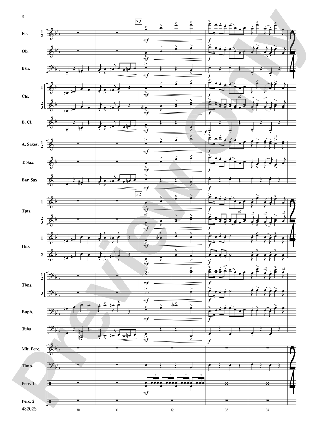 The 552nd: Concert Band Conductor Score & Parts