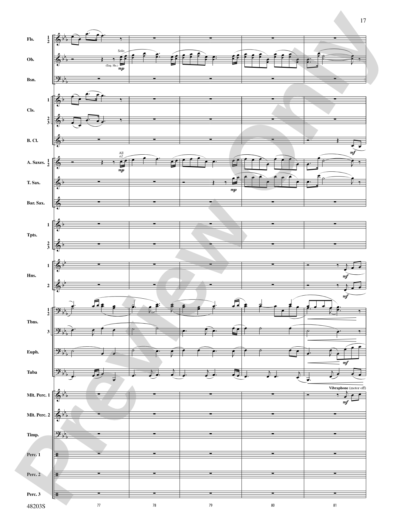The Summoning: Concert Band Conductor Score & Parts