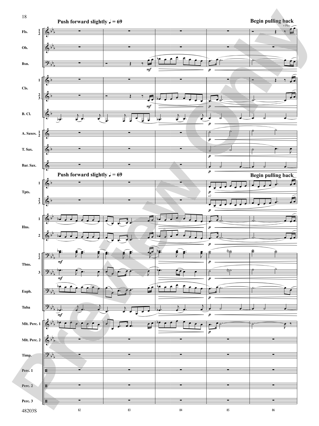 The Summoning: Concert Band Conductor Score & Parts