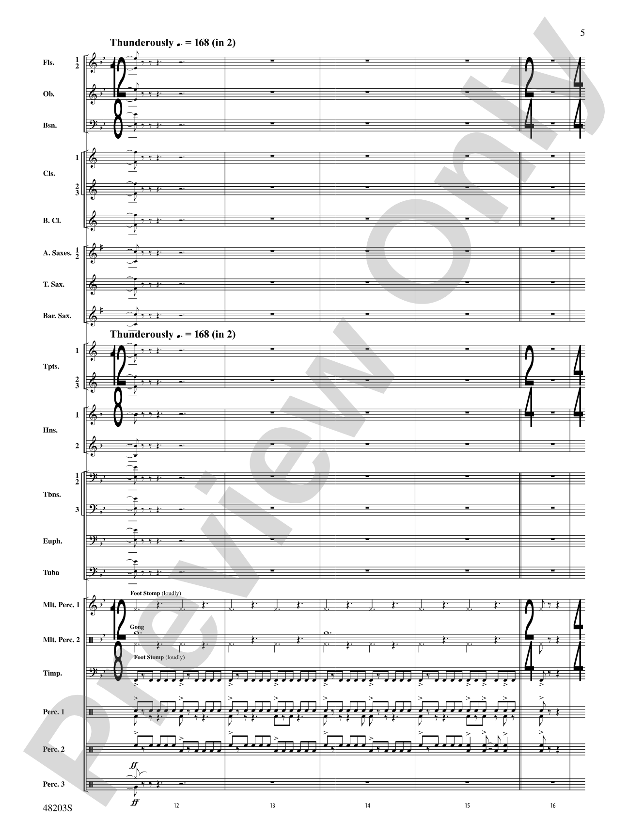 The Summoning: Concert Band Conductor Score & Parts