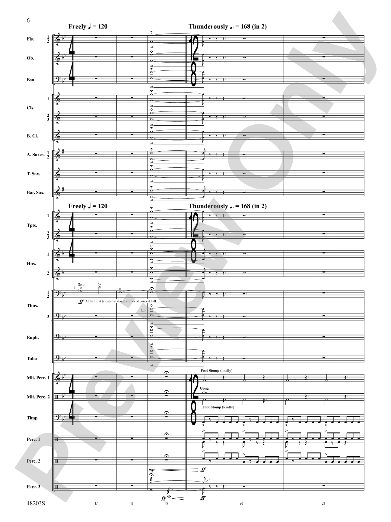 The Summoning: Concert Band Conductor Score & Parts