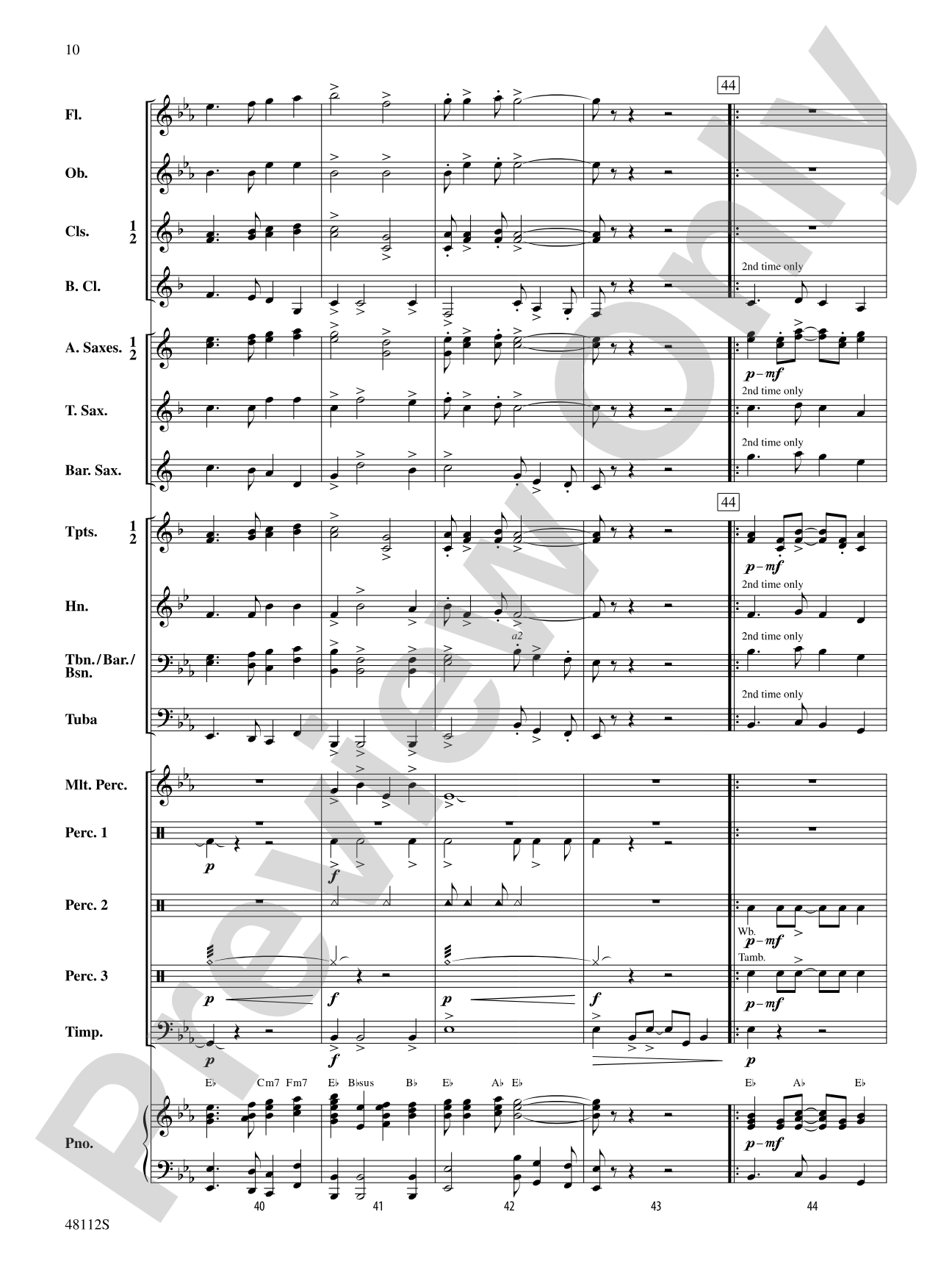 Zion March: Concert Band Conductor Score & Parts