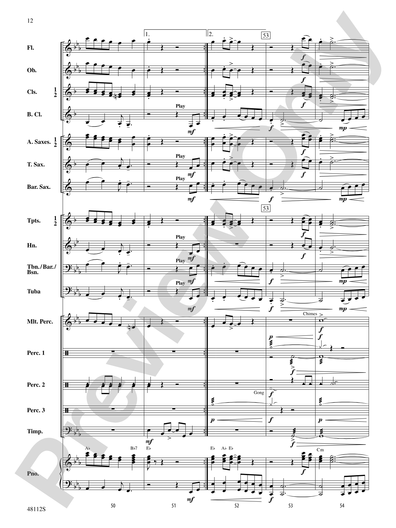 Zion March: Concert Band Conductor Score & Parts