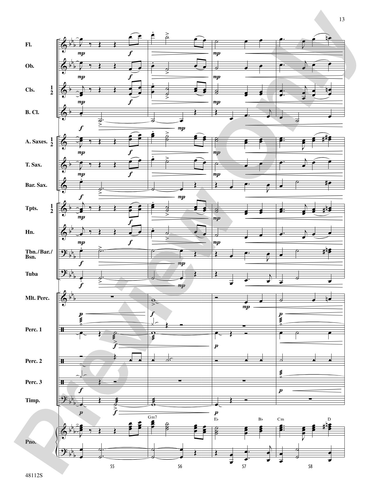Zion March: Concert Band Conductor Score & Parts