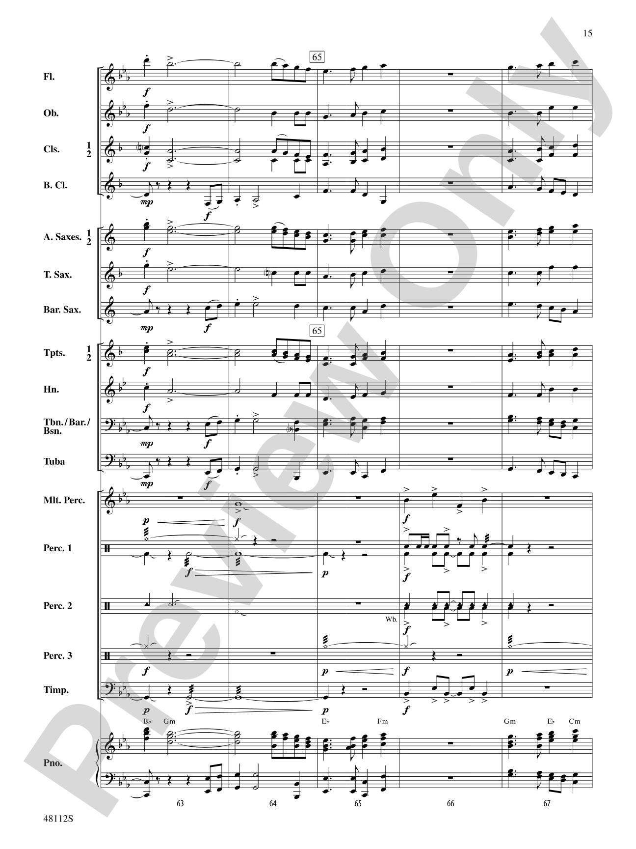 Zion March: Concert Band Conductor Score & Parts
