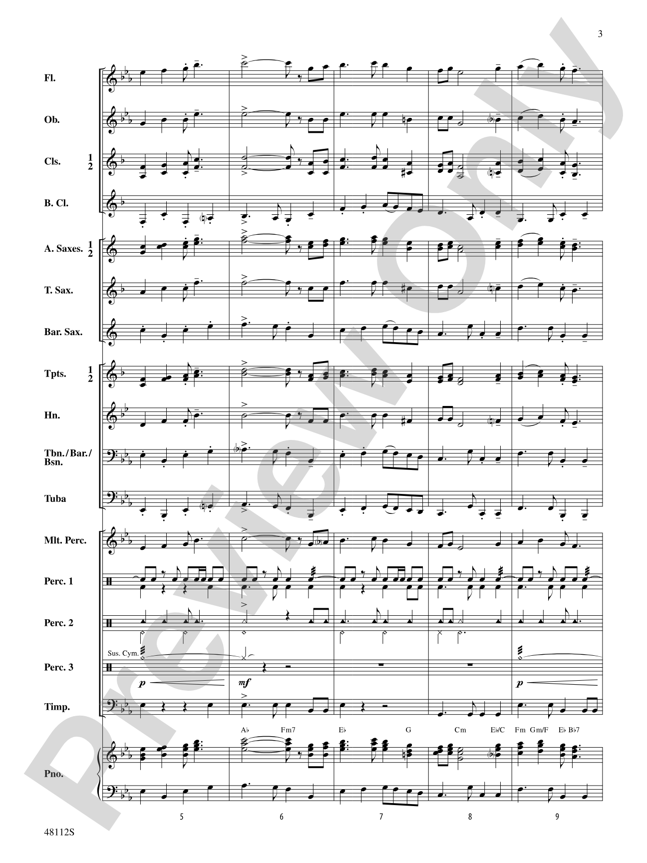 Zion March: Concert Band Conductor Score & Parts
