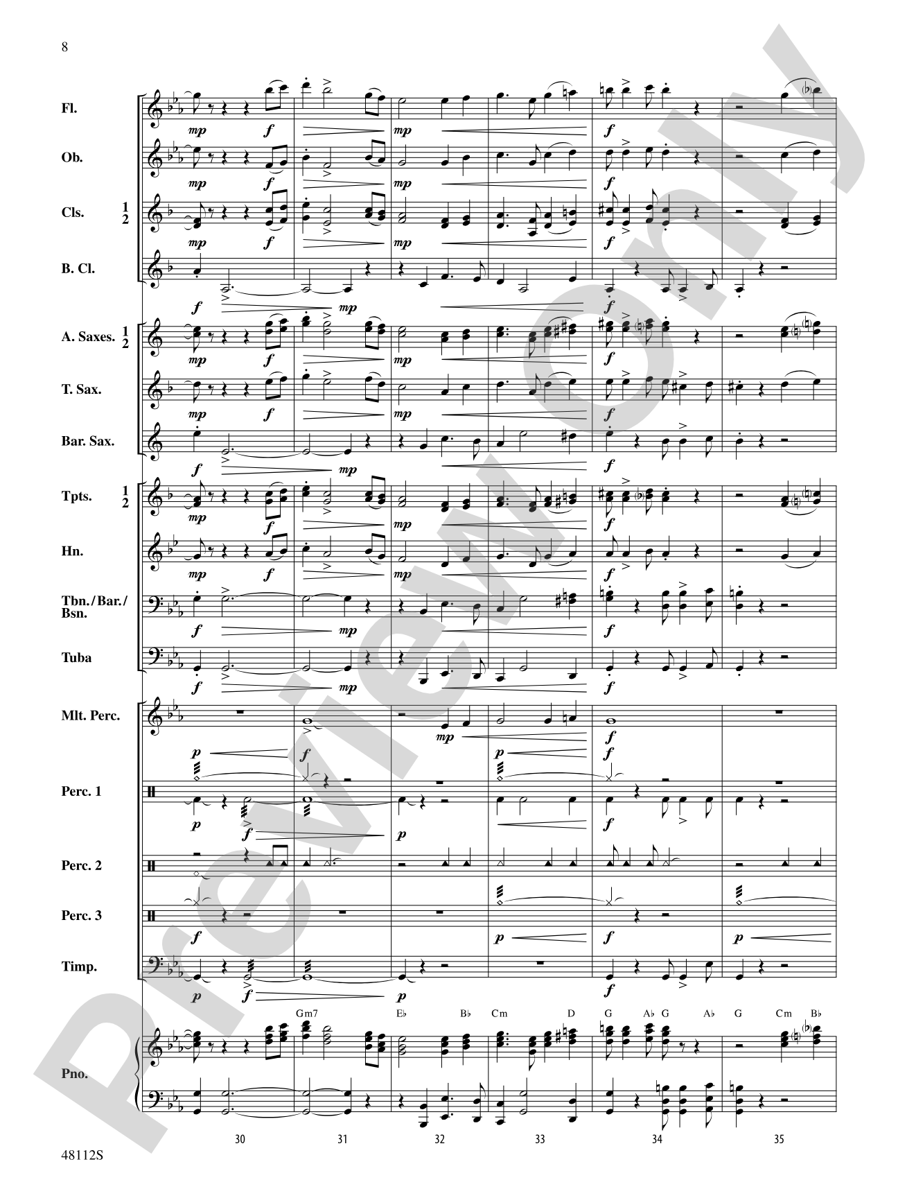 Zion March: Concert Band Conductor Score & Parts