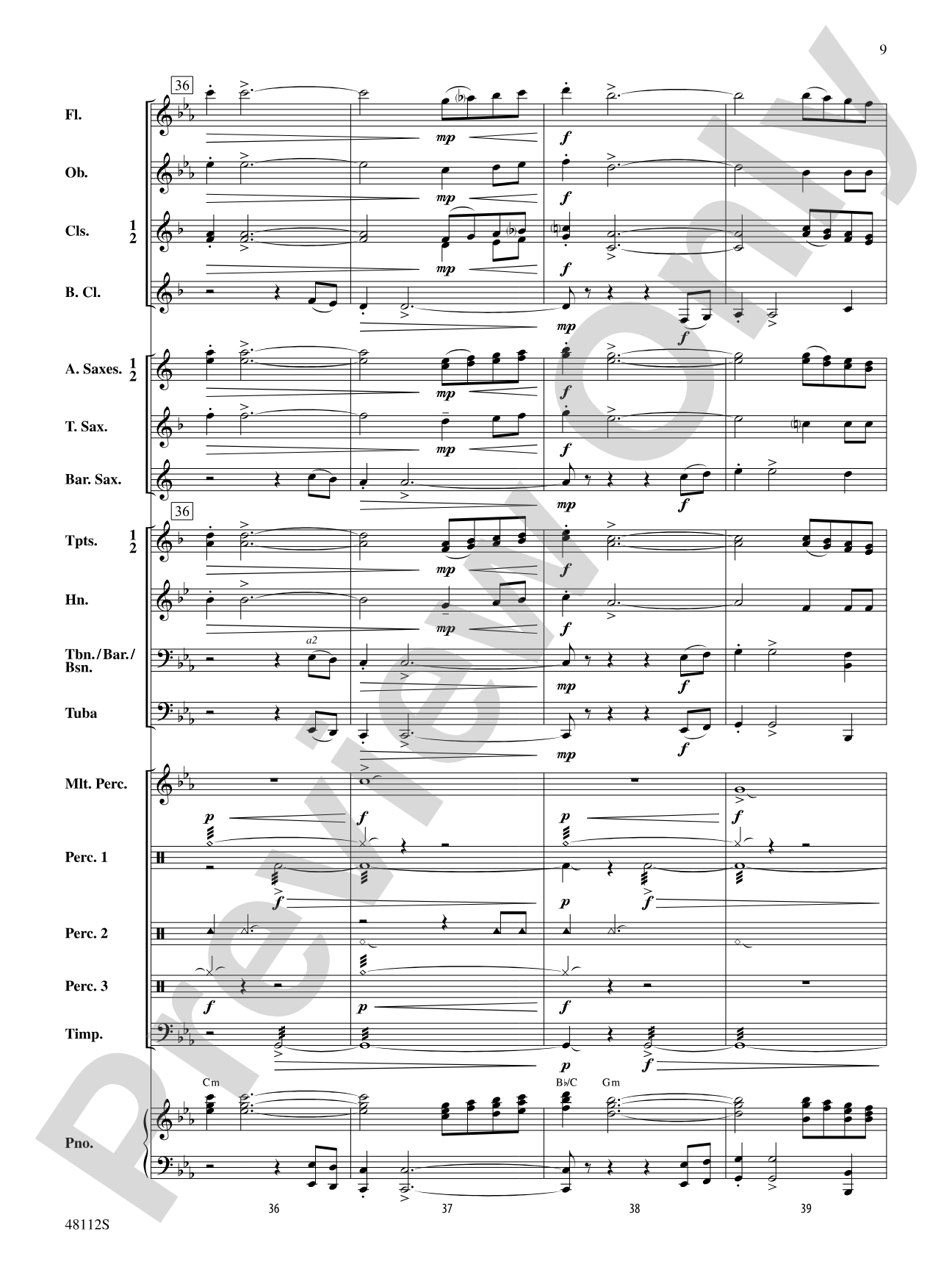 Zion March: Concert Band Conductor Score & Parts