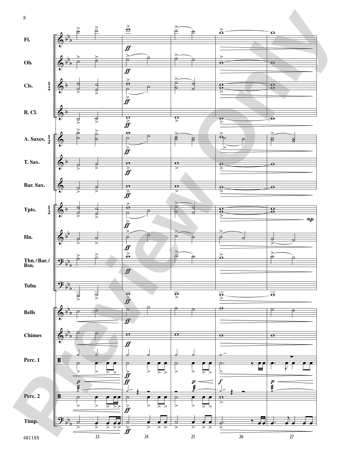 Defenders of the Realm: Concert Band Conductor Score & Parts