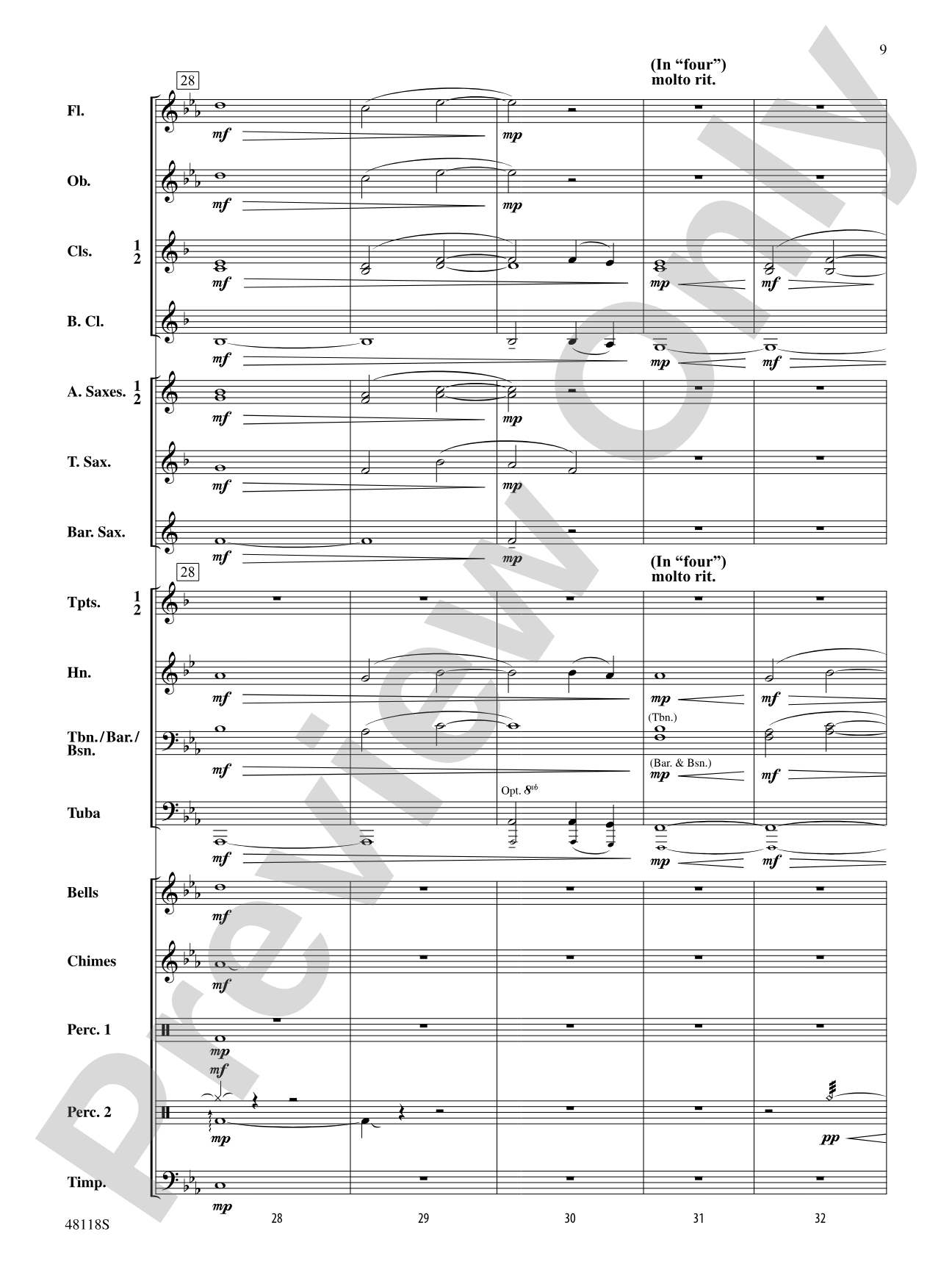Defenders of the Realm: Concert Band Conductor Score & Parts