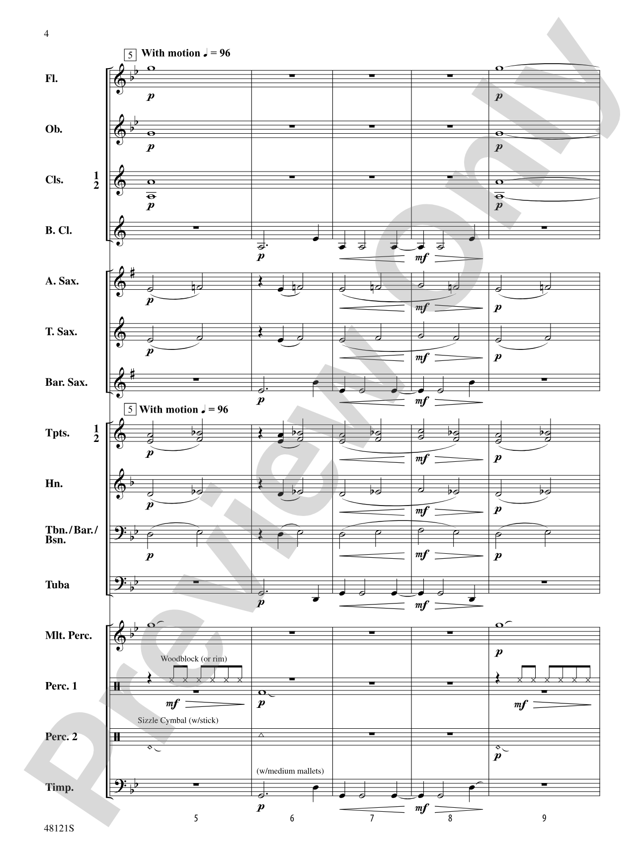 Journey on the Yukon Express: Concert Band Conductor Score & Parts