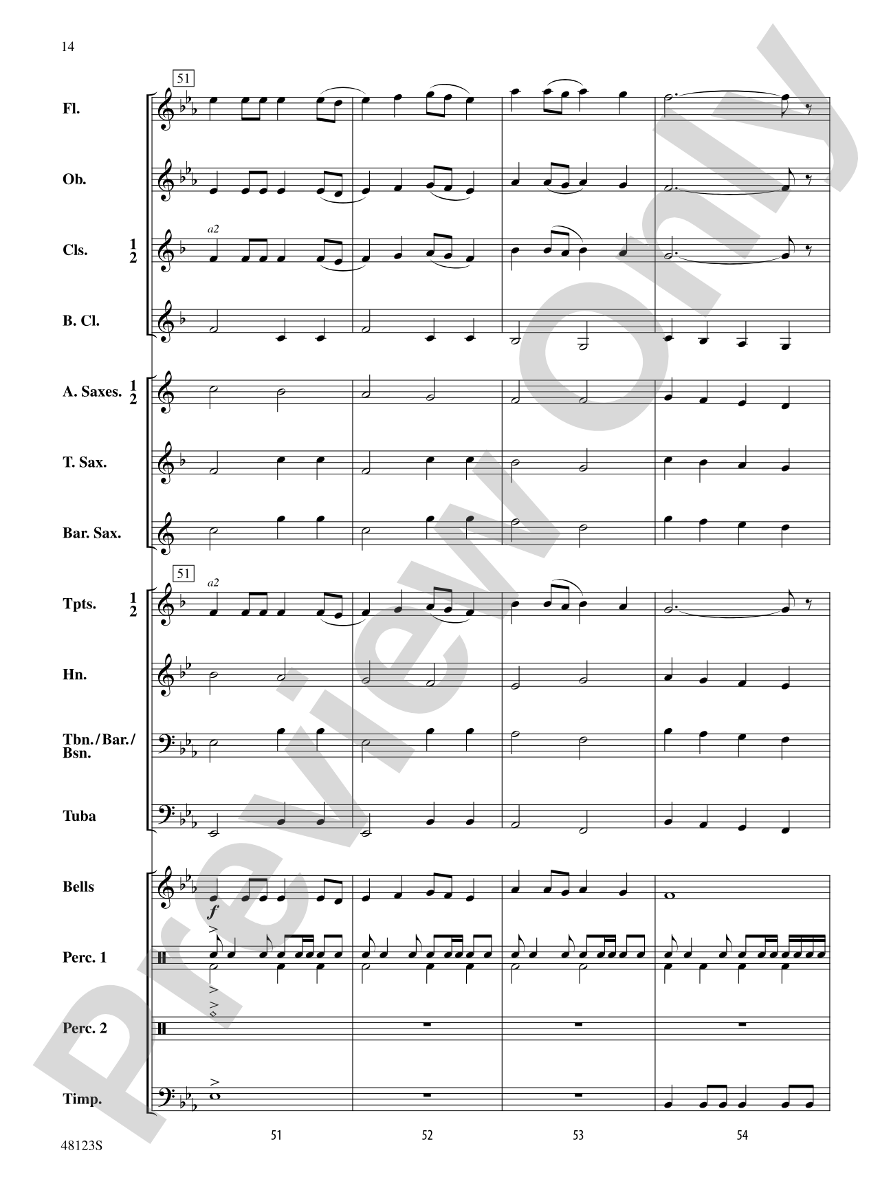 Pine Island March: Concert Band Conductor Score & Parts