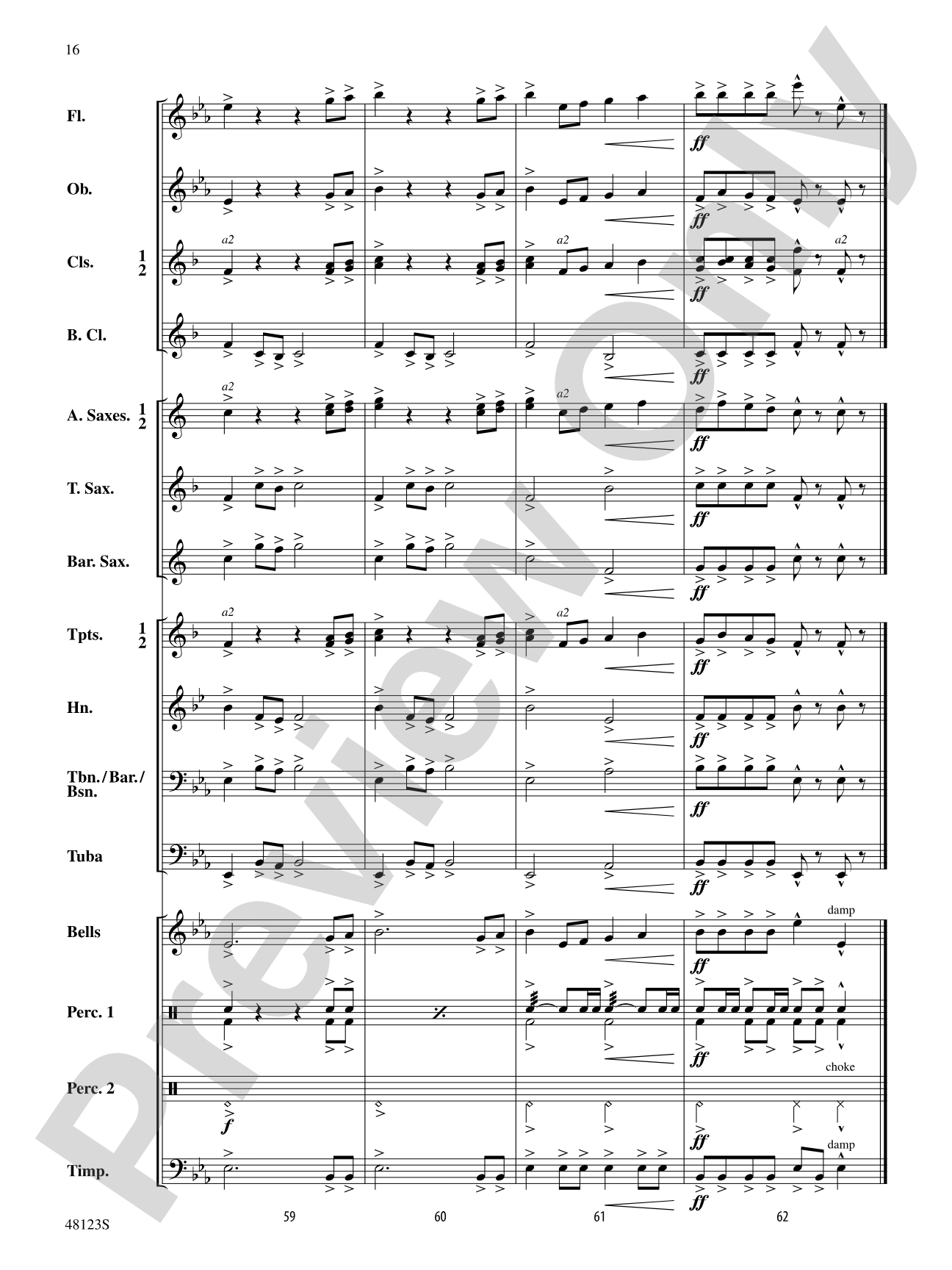 Pine Island March: Concert Band Conductor Score & Parts