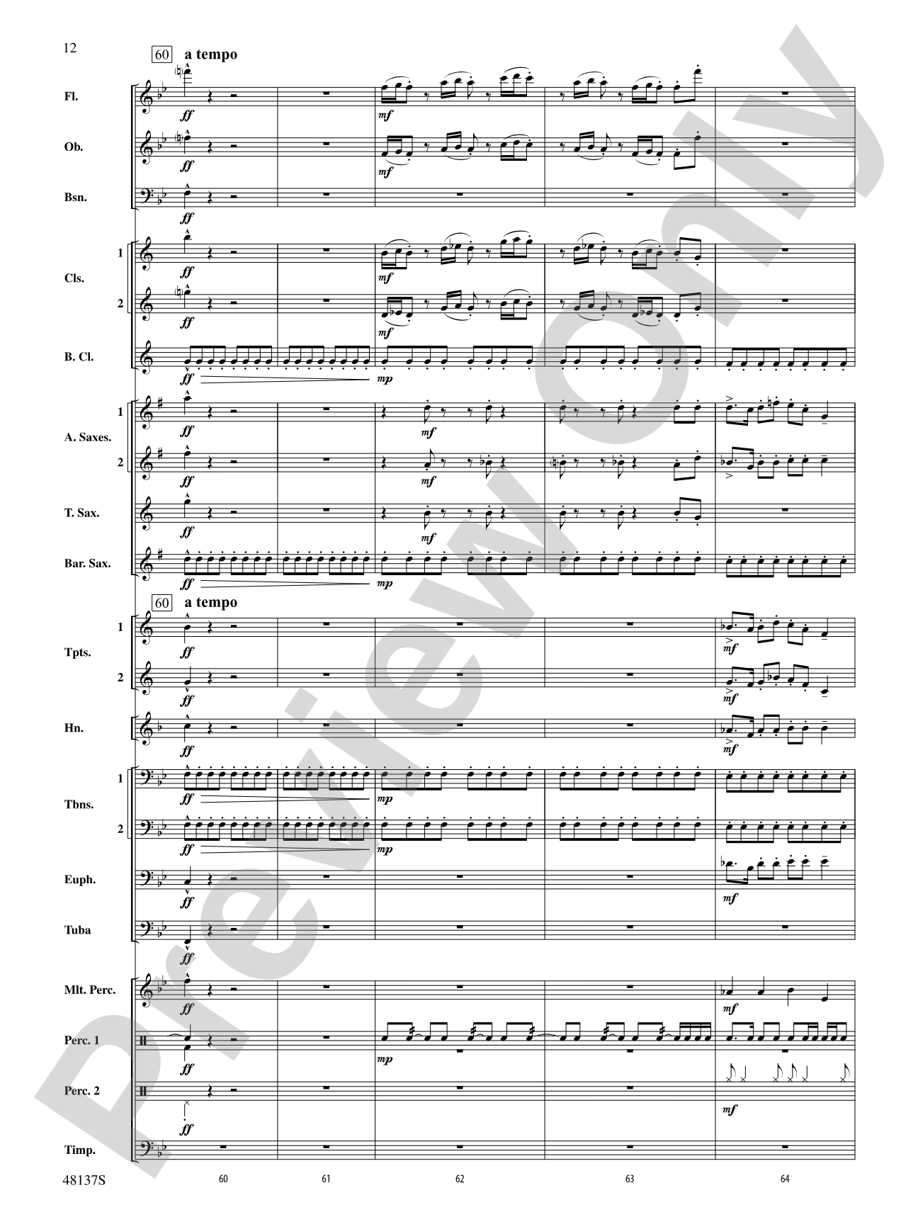 Pride and Joy: Concert Band Conductor Score & Parts