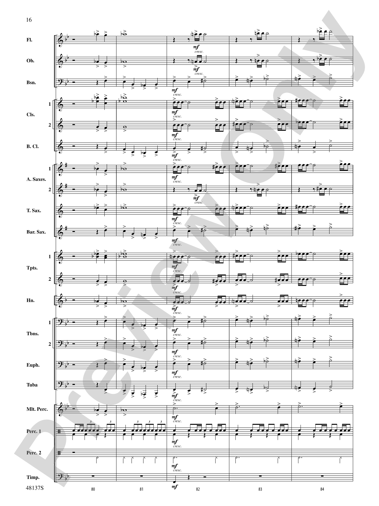 Pride and Joy: Concert Band Conductor Score & Parts