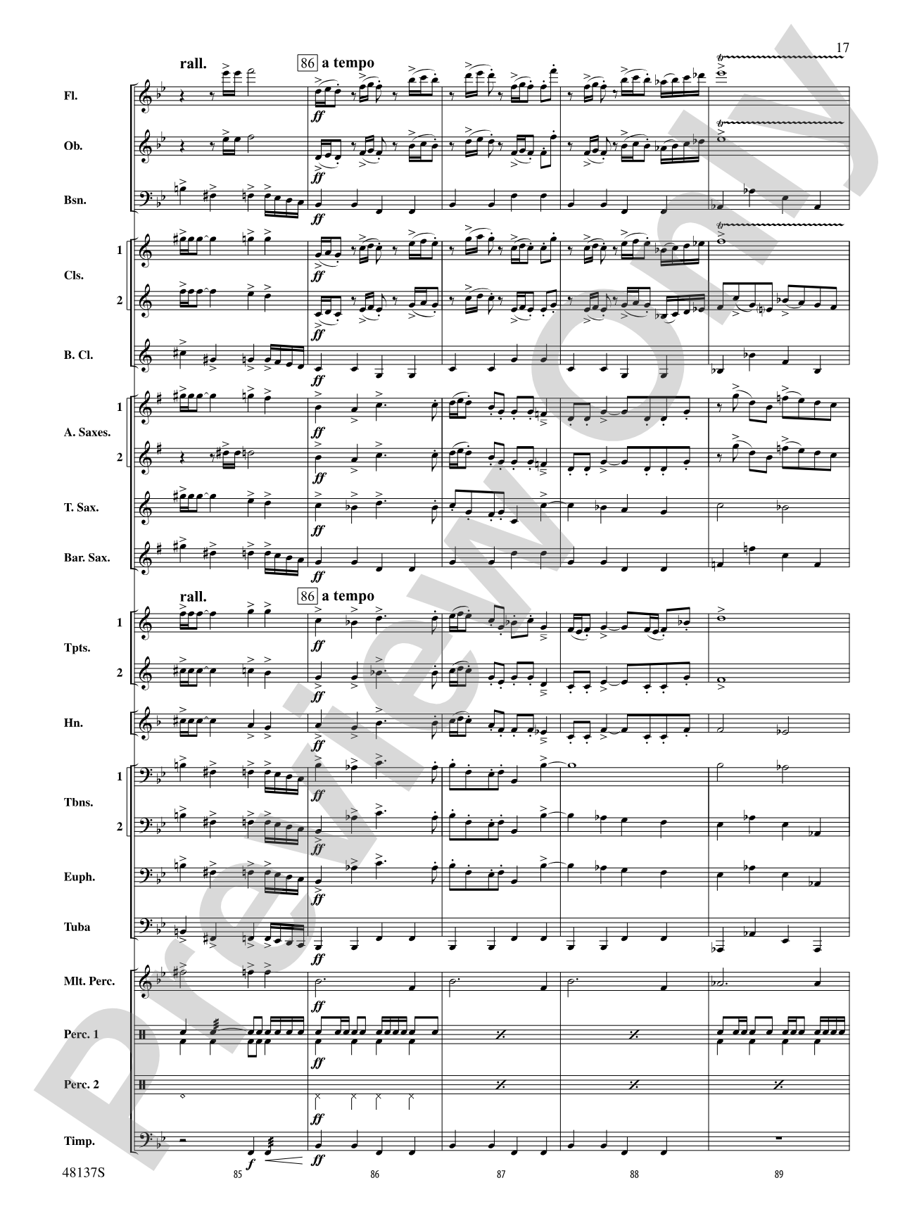 Pride and Joy: Concert Band Conductor Score & Parts