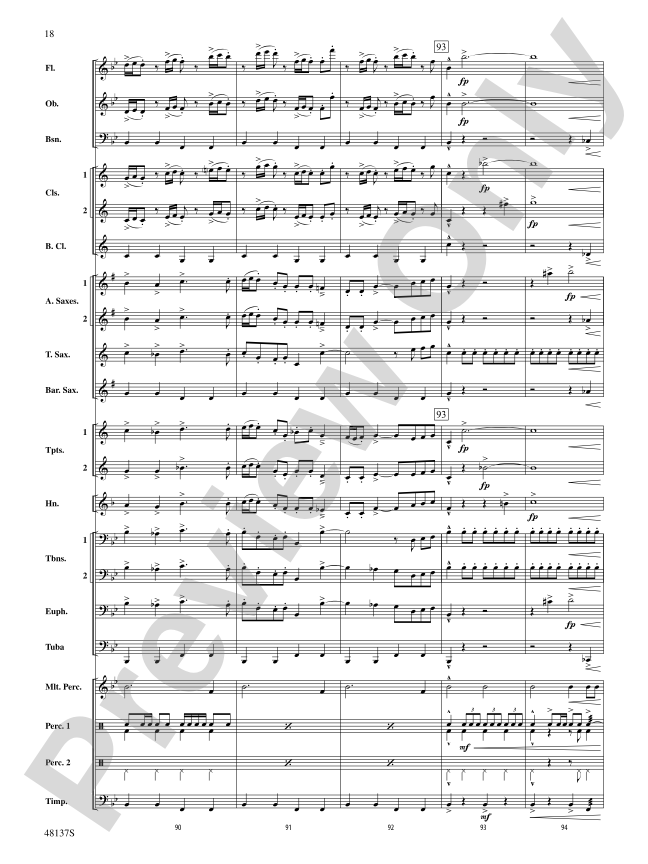 Pride and Joy: Concert Band Conductor Score & Parts
