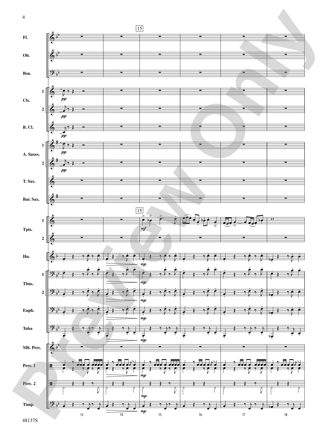 Pride and Joy: Concert Band Conductor Score & Parts