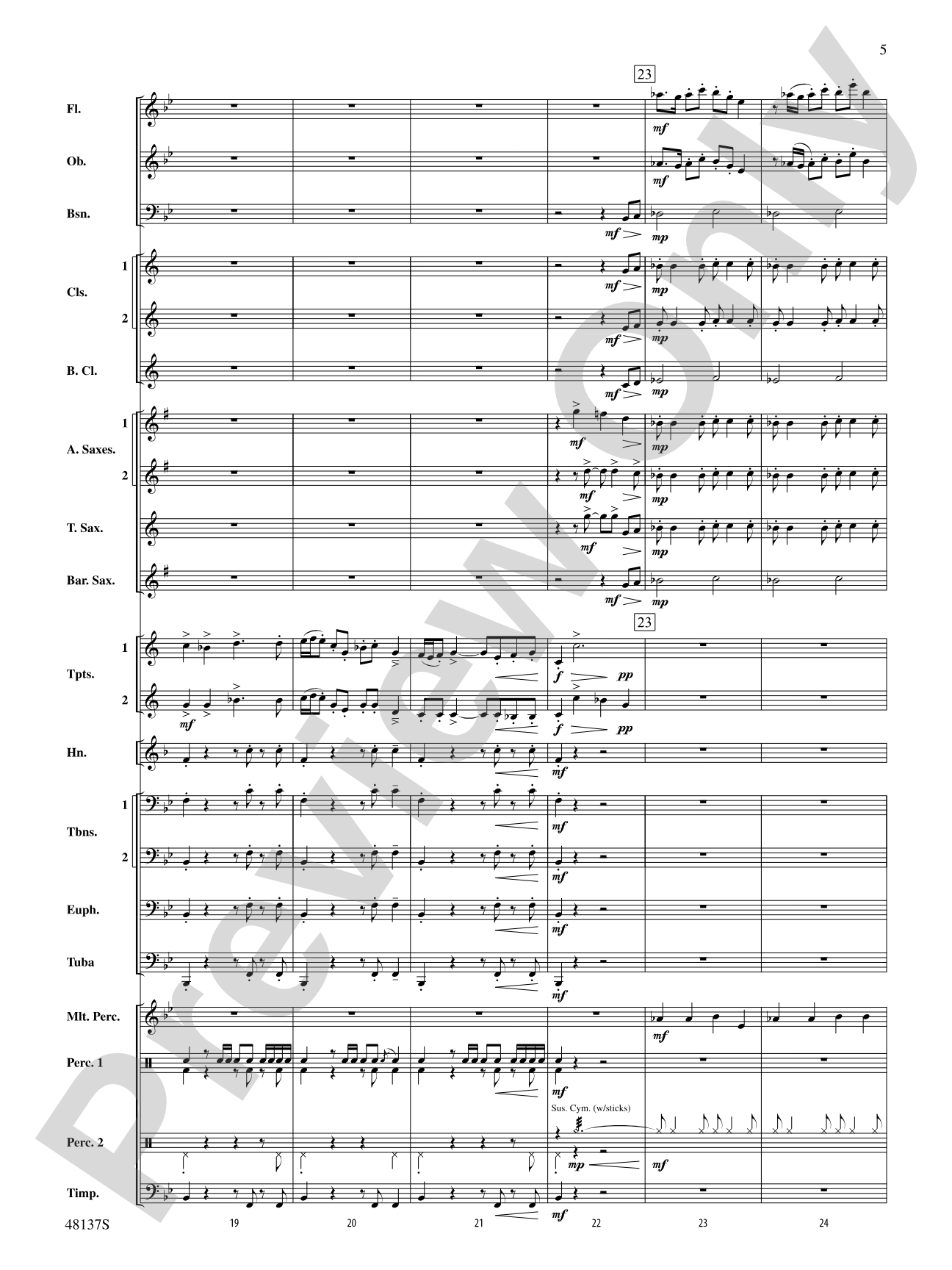 Pride and Joy: Concert Band Conductor Score & Parts