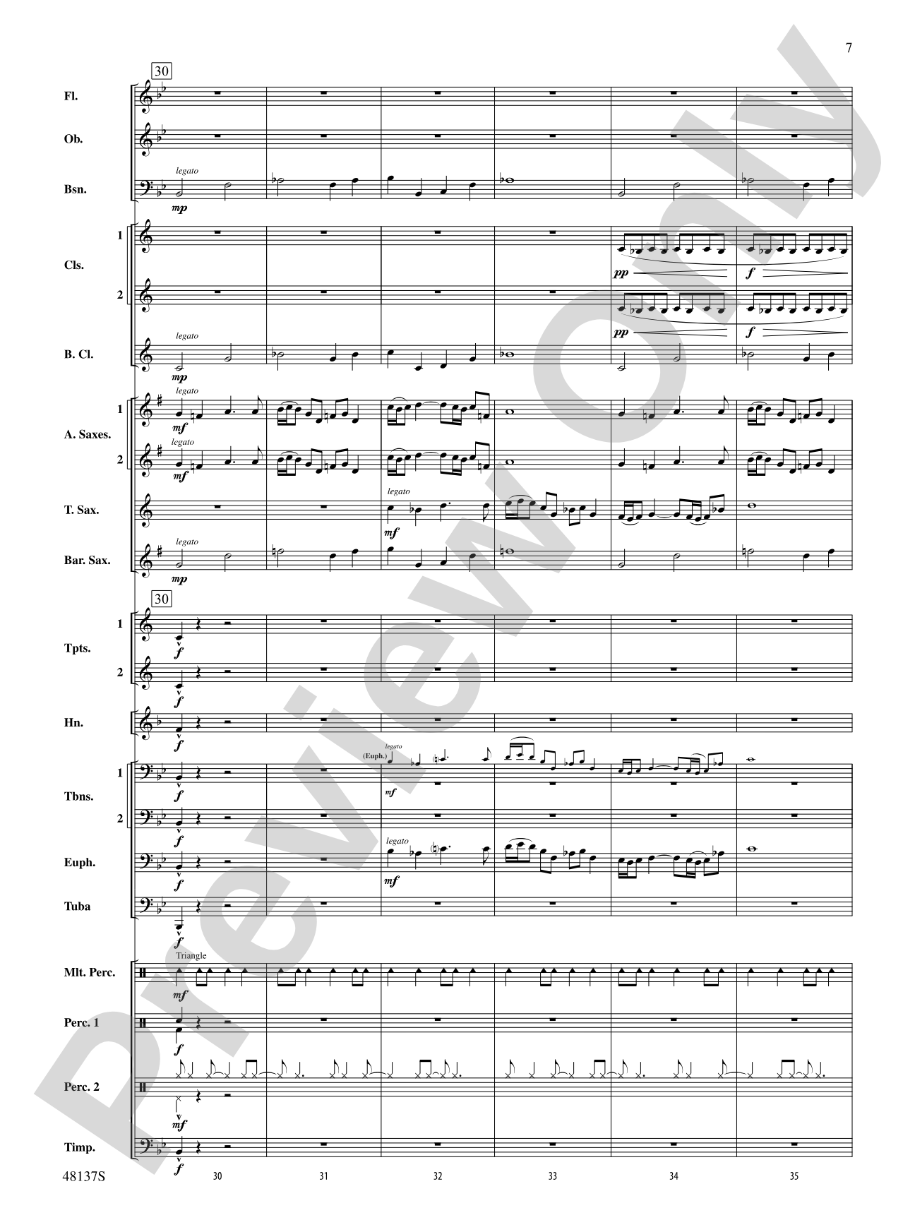 Pride and Joy: Concert Band Conductor Score & Parts