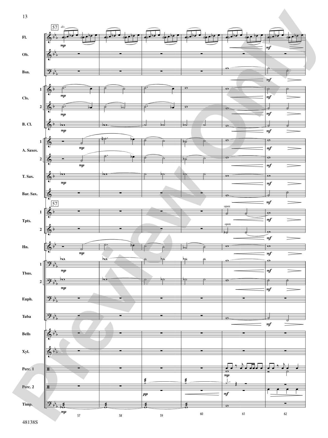 Light Up the Sky: Concert Band Conductor Score & Parts
