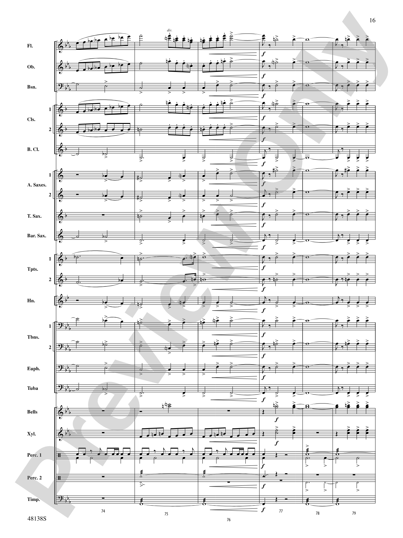 Light Up the Sky: Concert Band Conductor Score & Parts