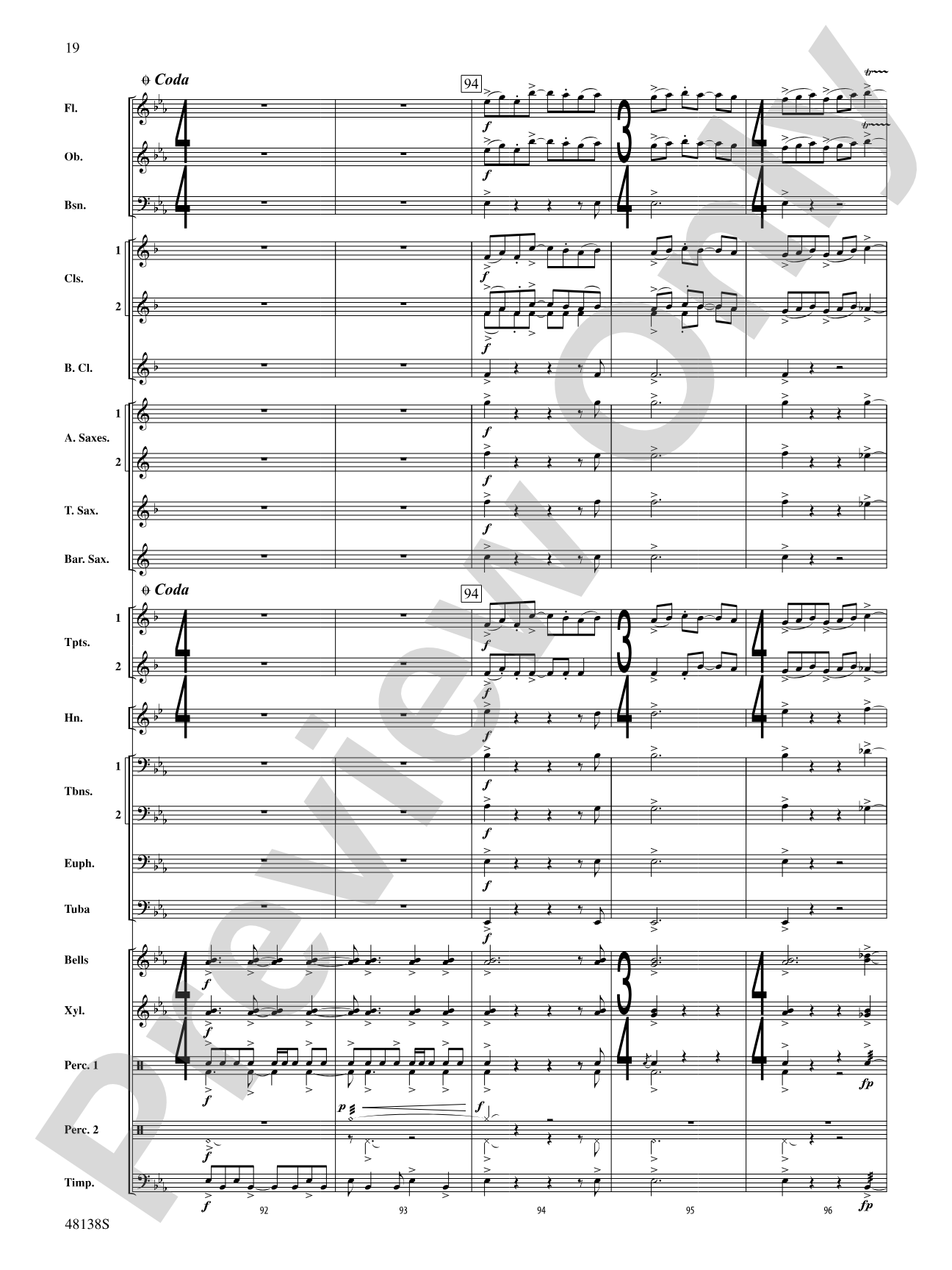 Light Up the Sky: Concert Band Conductor Score & Parts