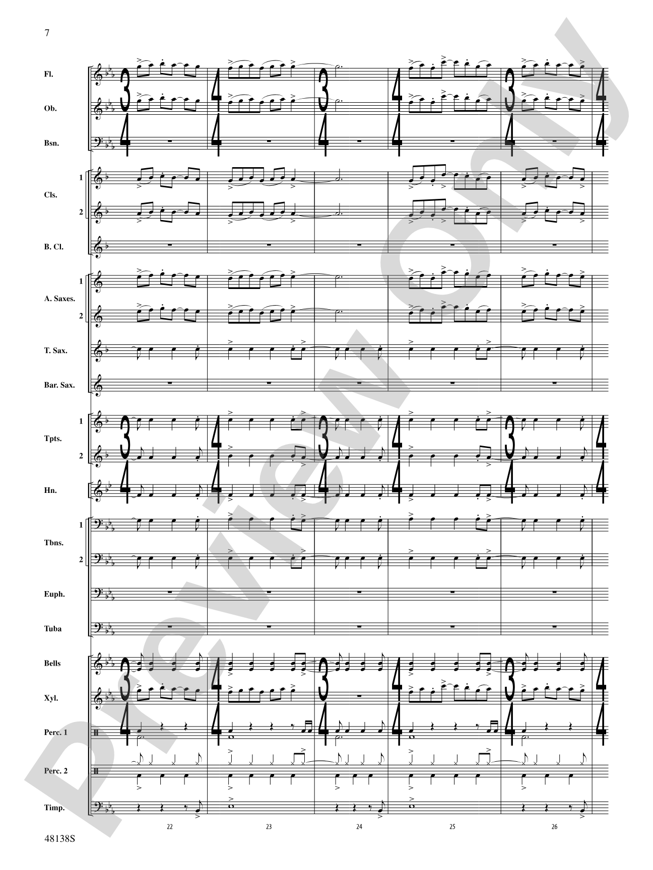 Light Up the Sky: Concert Band Conductor Score & Parts