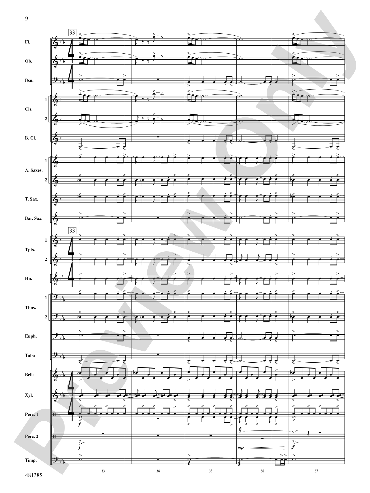 Light Up the Sky: Concert Band Conductor Score & Parts