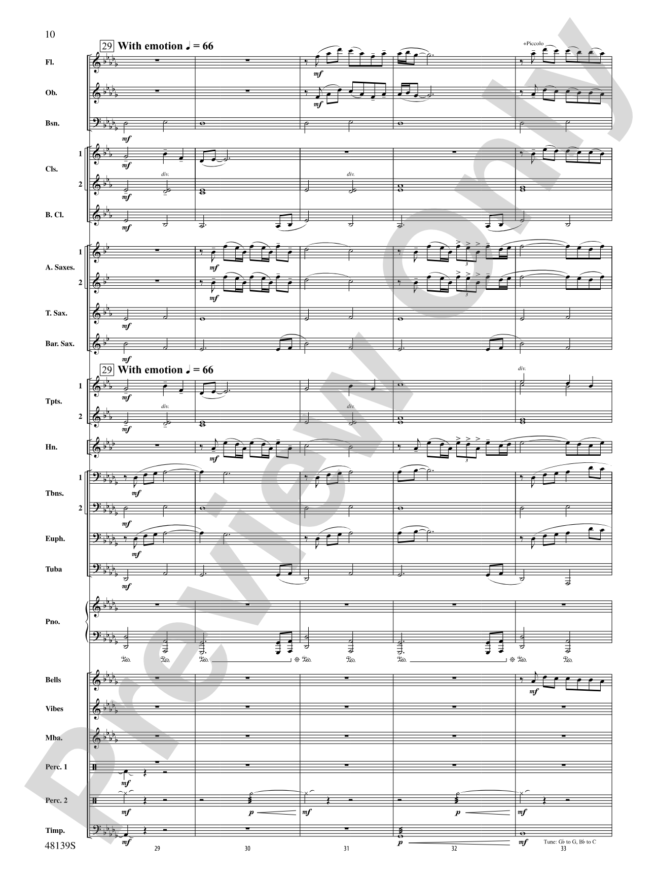 The Photo Album: Concert Band Conductor Score & Parts