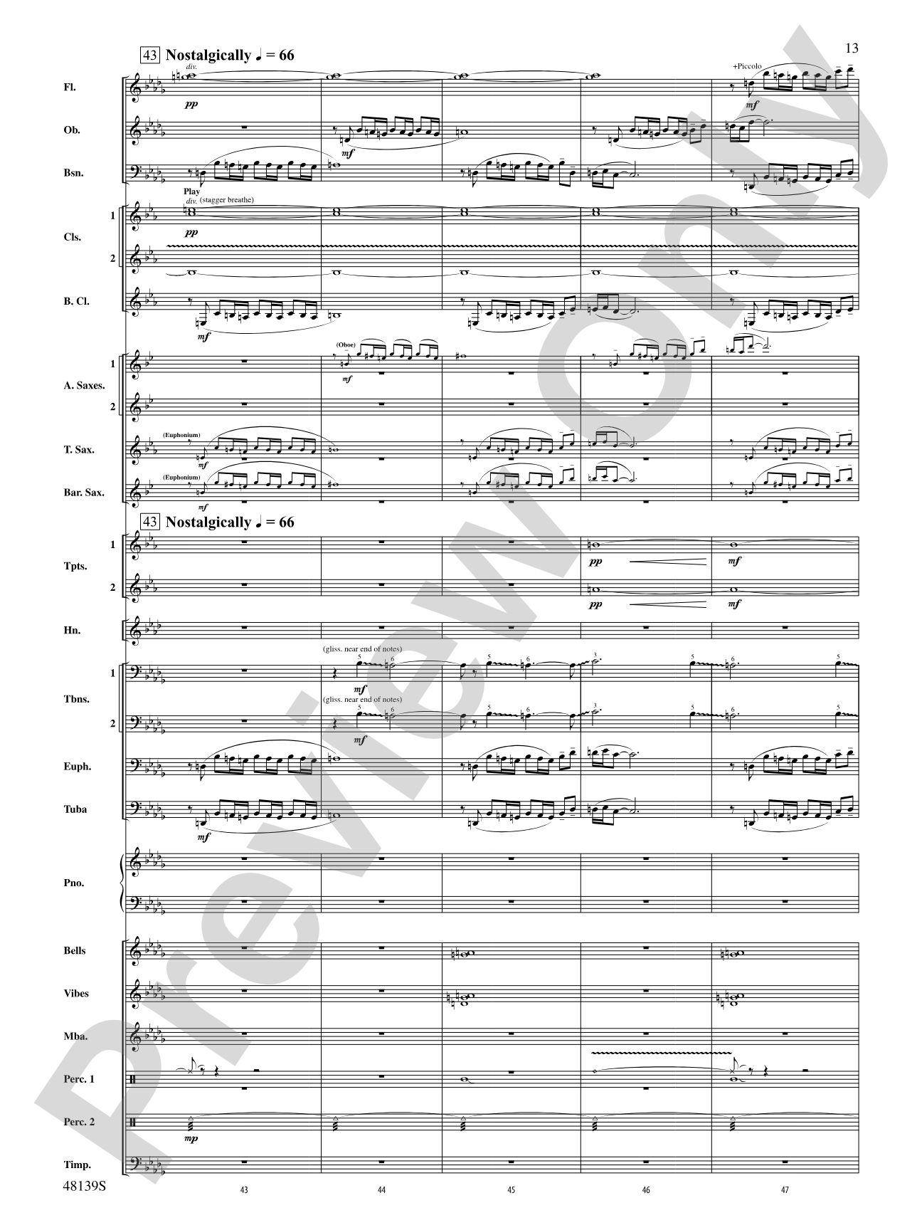 The Photo Album: Concert Band Conductor Score & Parts