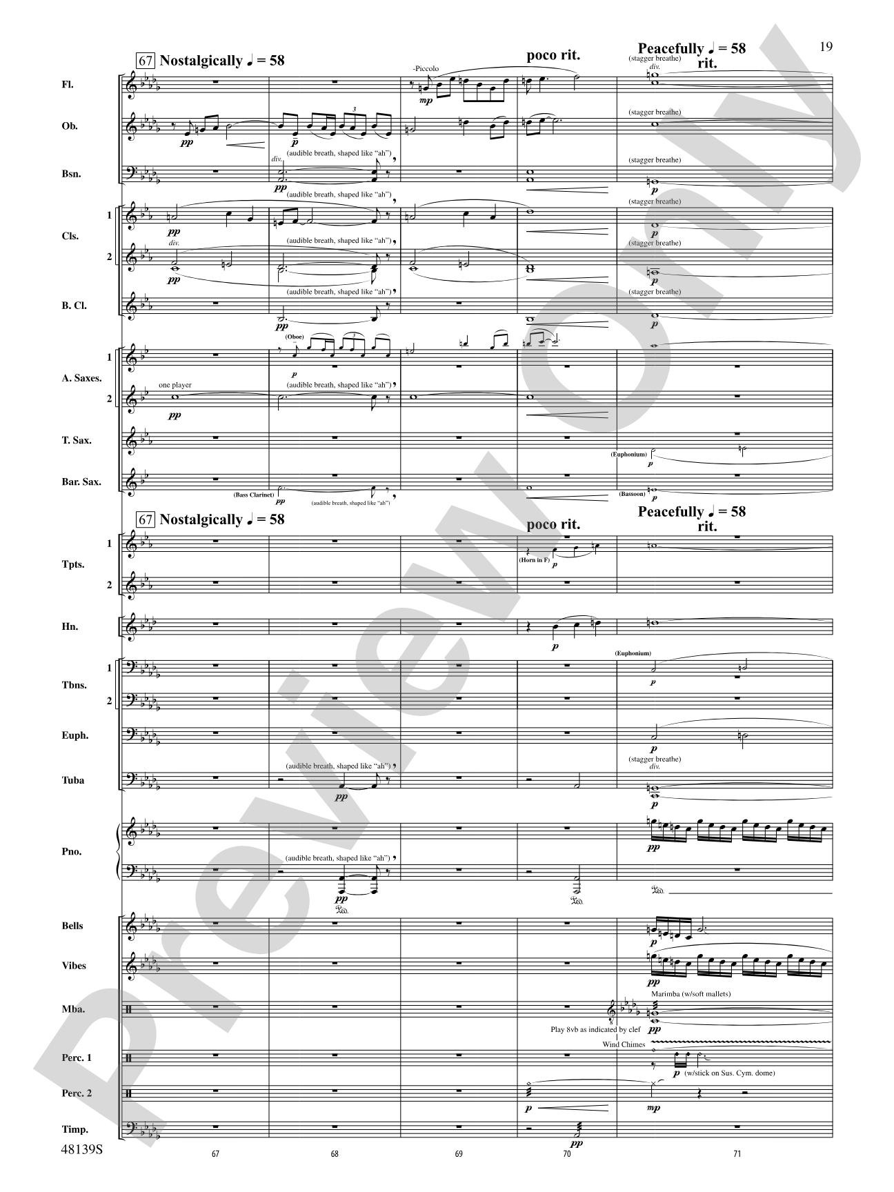 The Photo Album: Concert Band Conductor Score & Parts