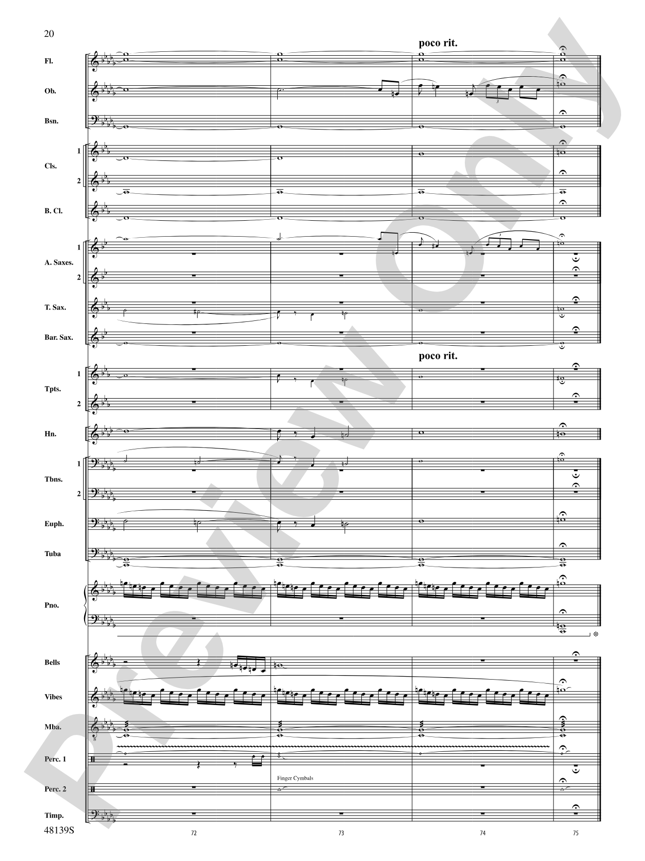 The Photo Album: Concert Band Conductor Score & Parts