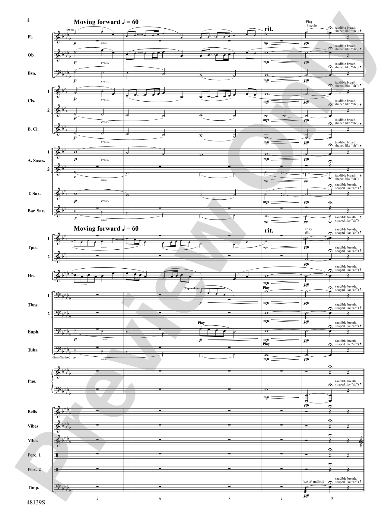 The Photo Album: Concert Band Conductor Score & Parts