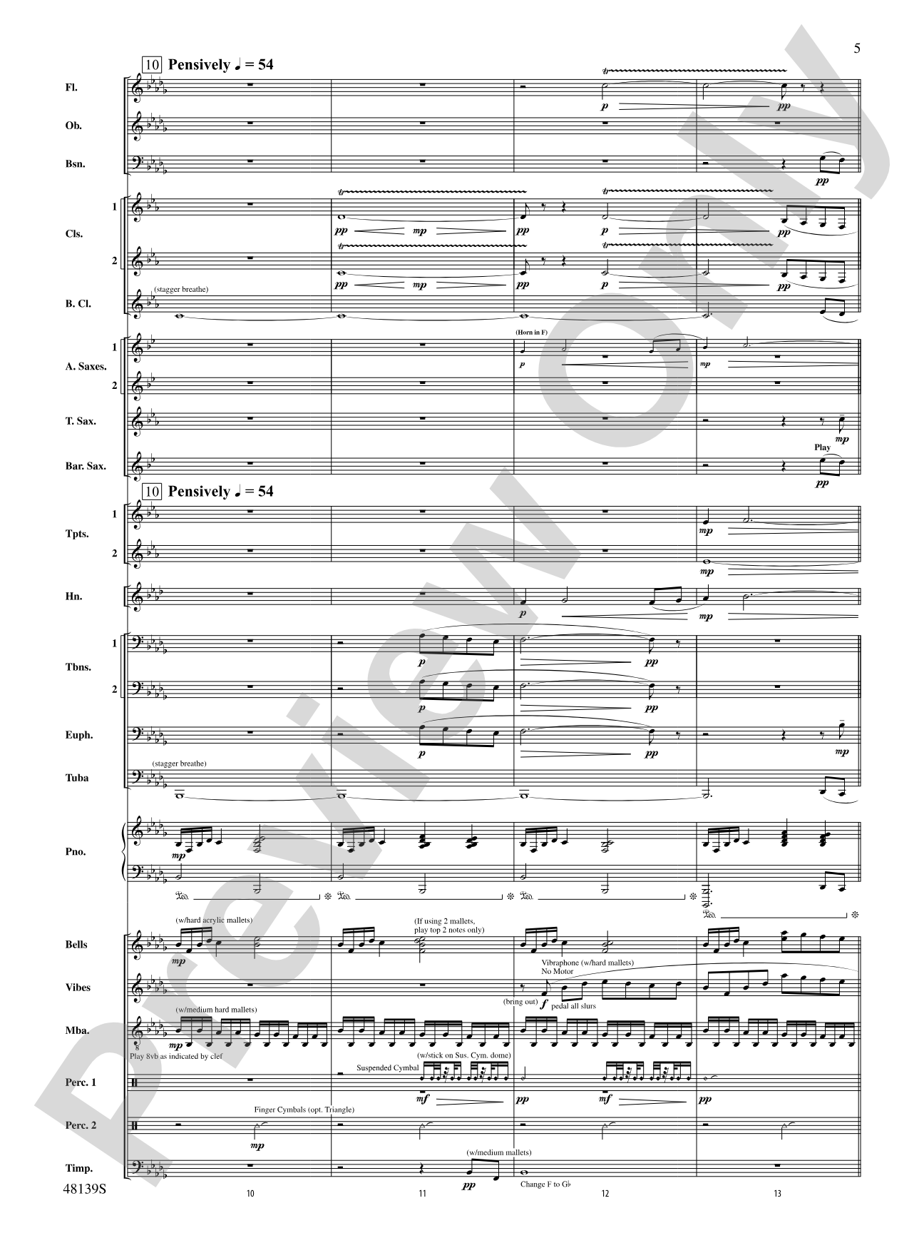 The Photo Album: Concert Band Conductor Score & Parts