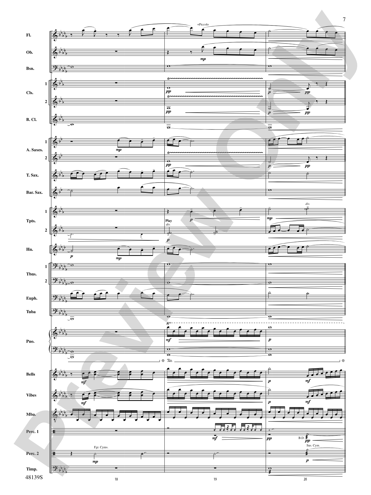 The Photo Album: Concert Band Conductor Score & Parts