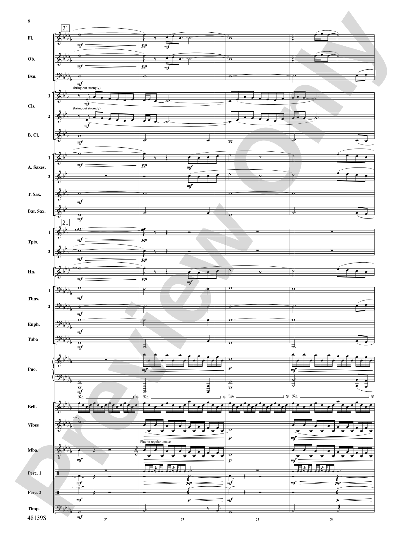 The Photo Album: Concert Band Conductor Score & Parts