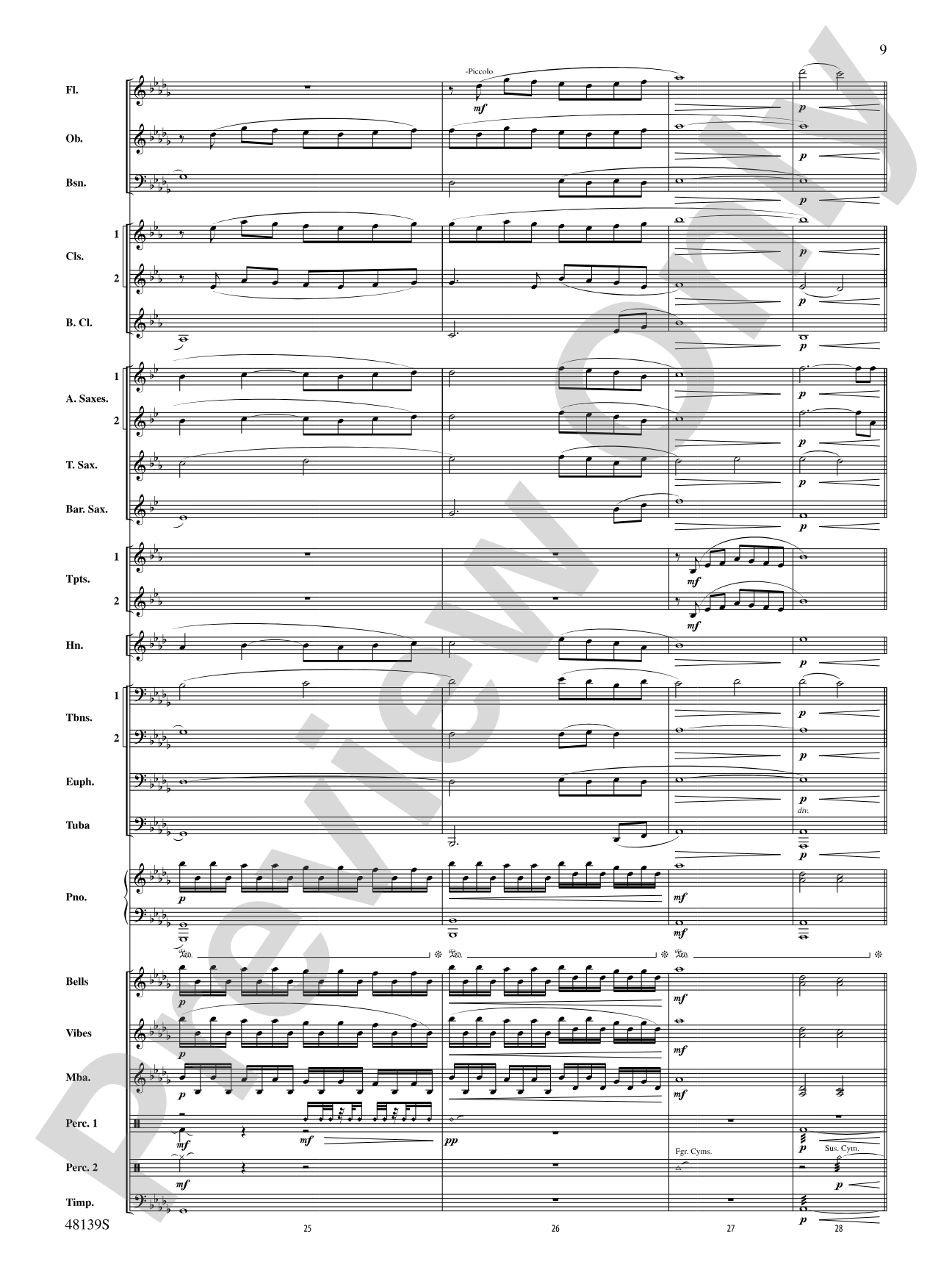 The Photo Album: Concert Band Conductor Score & Parts
