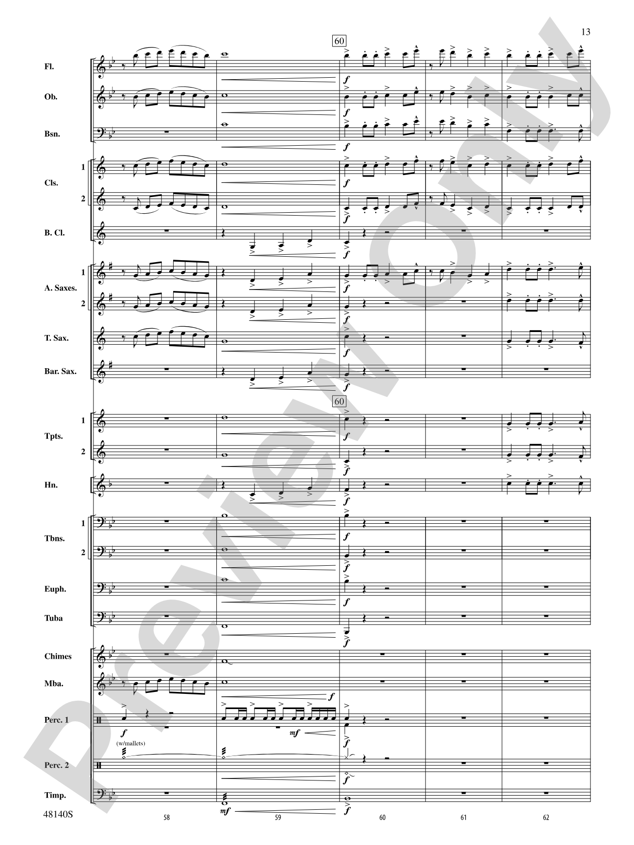 Jubileus: Concert Band Conductor Score & Parts