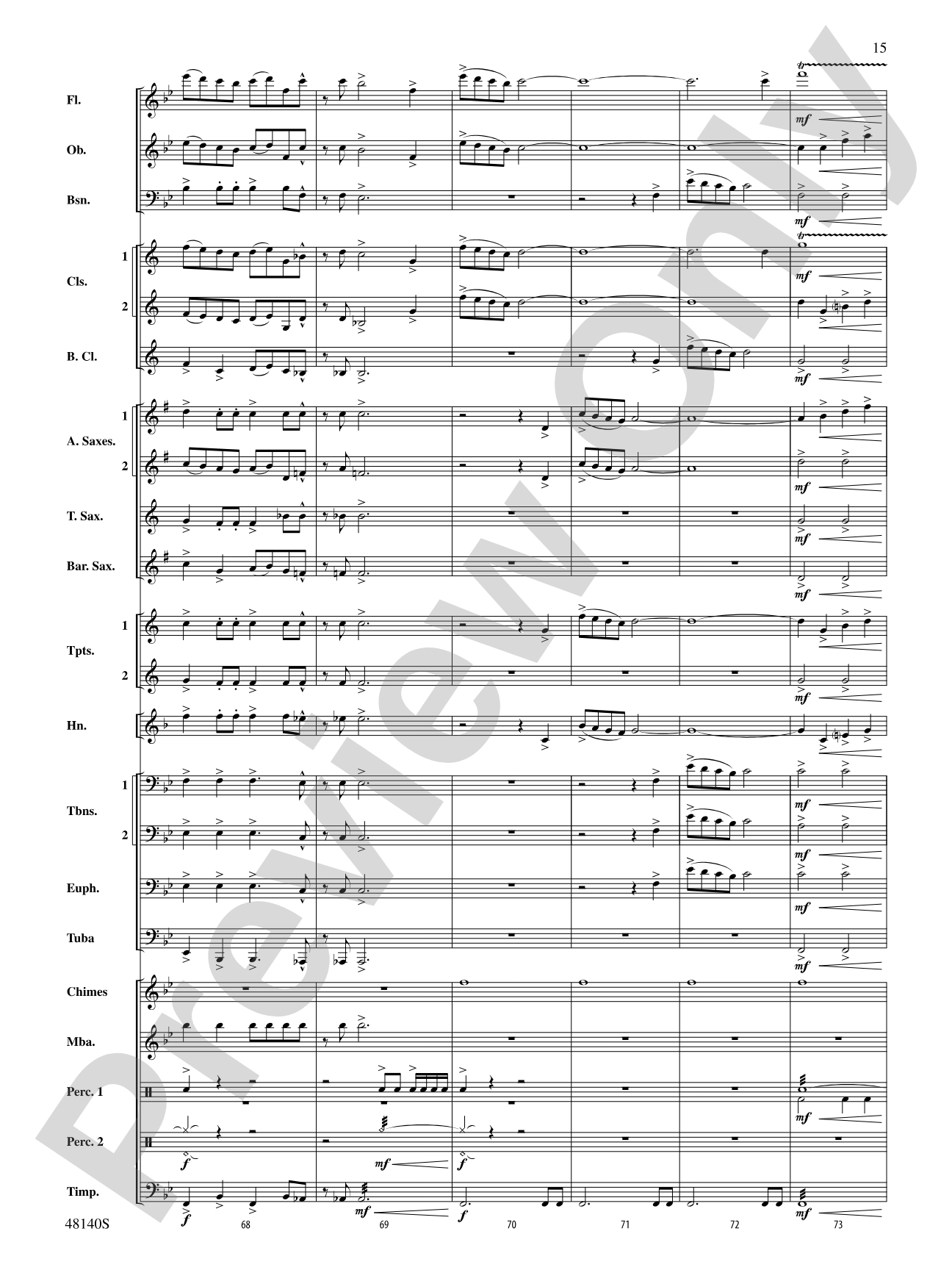 Jubileus: Concert Band Conductor Score & Parts