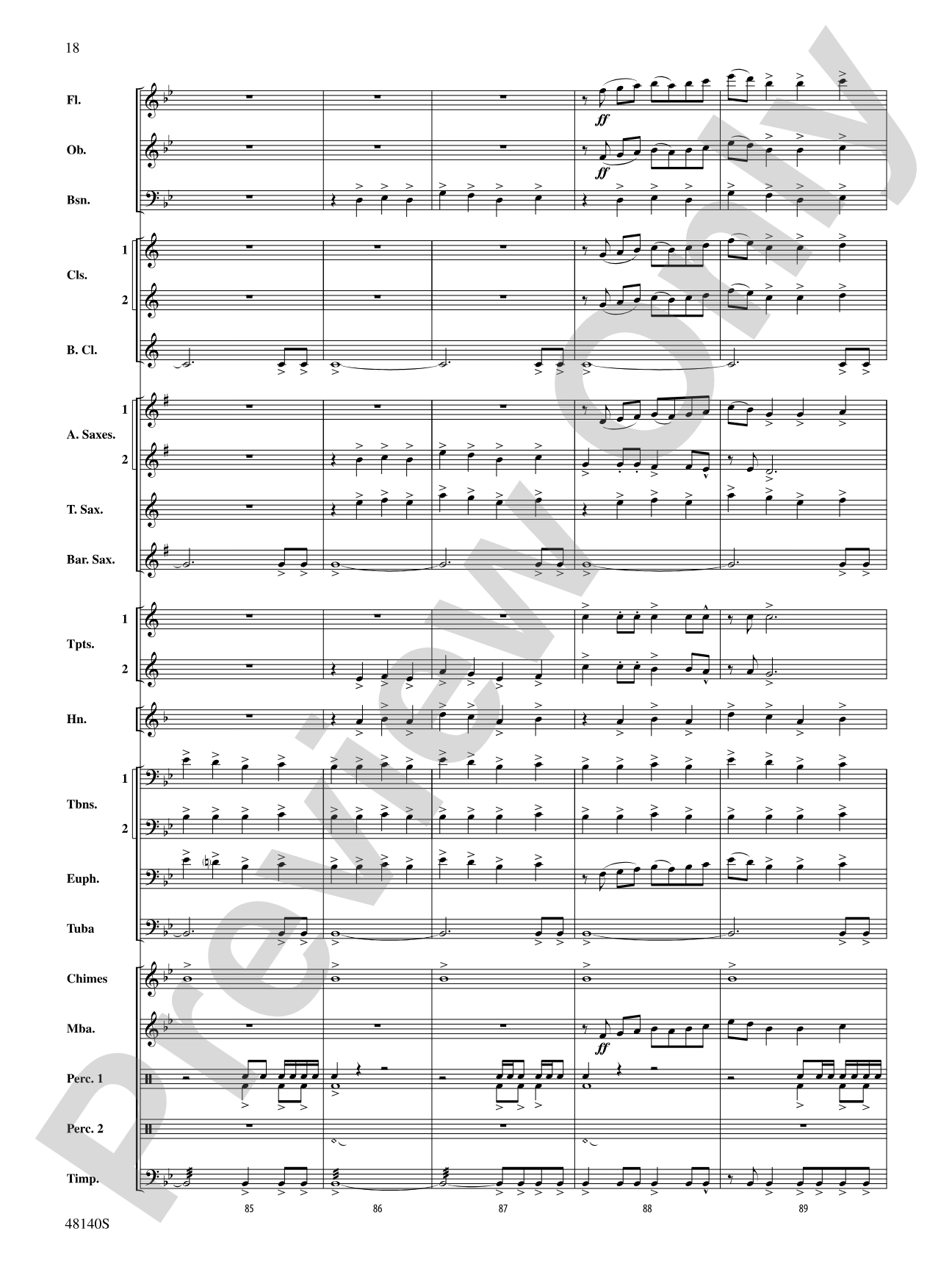 Jubileus: Concert Band Conductor Score & Parts