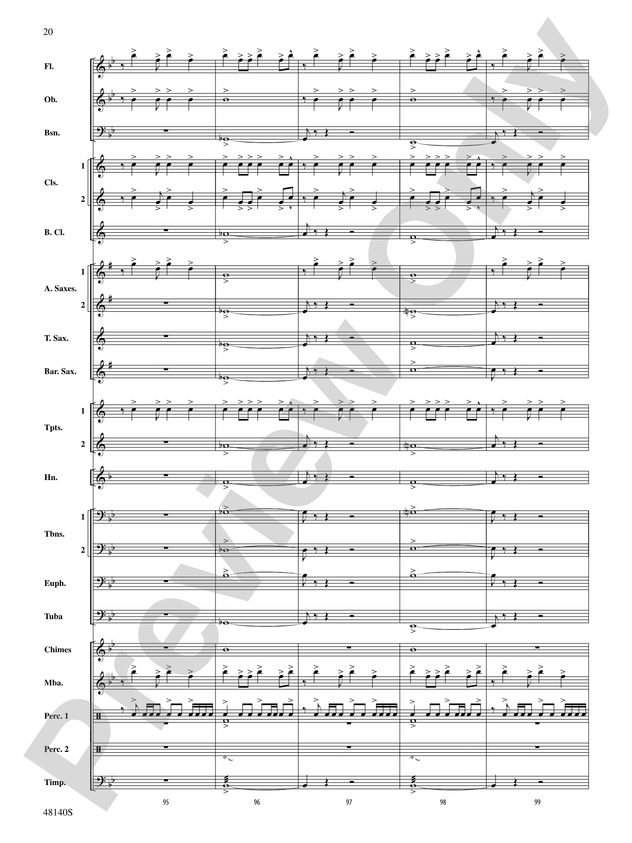 Jubileus: Concert Band Conductor Score & Parts