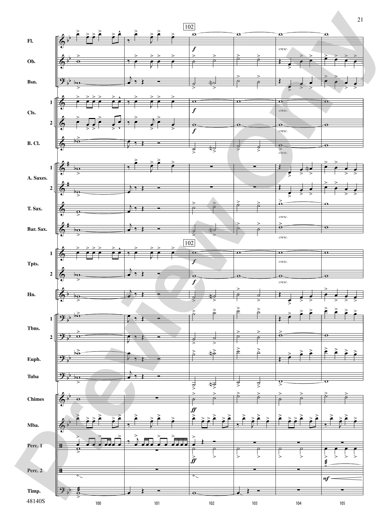 Jubileus: Concert Band Conductor Score & Parts